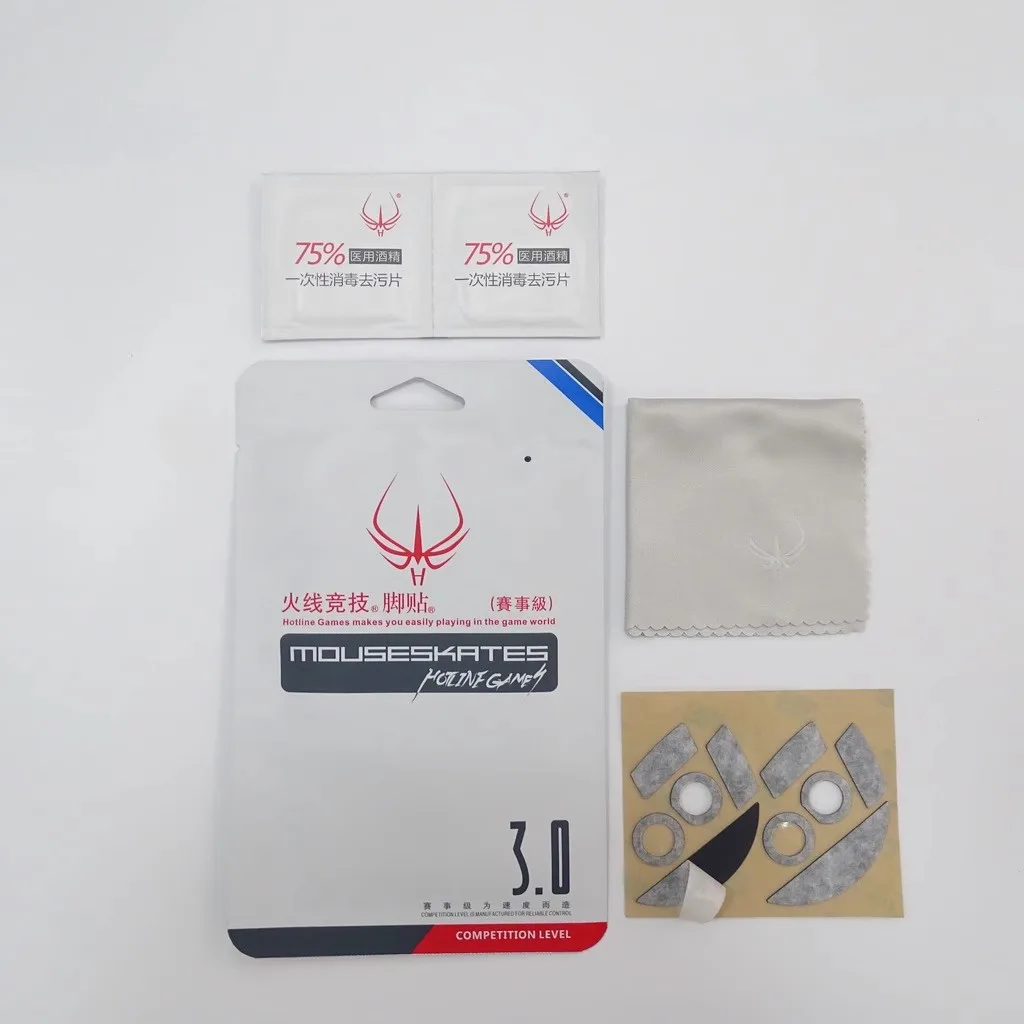 2 комплекта/упаковка, коньки для мыши Razer Mamba