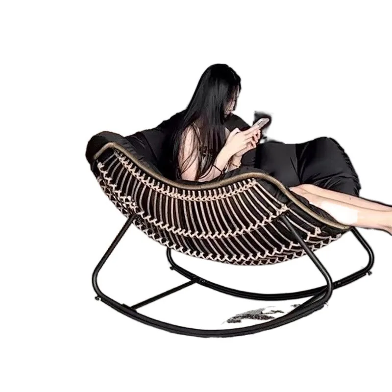 

Lazy sofa Internet celebrity rocking chair, recliner, household single, balcony leisure sofa chair, light luxury living room