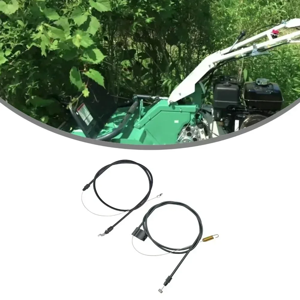 Фото Кабель управления 946-1113A и кабель привода 946-04728A для газонокосилок Troy-Bilt TB200, TB210, TB320, TB400, а также для Craftsman M210, M220.