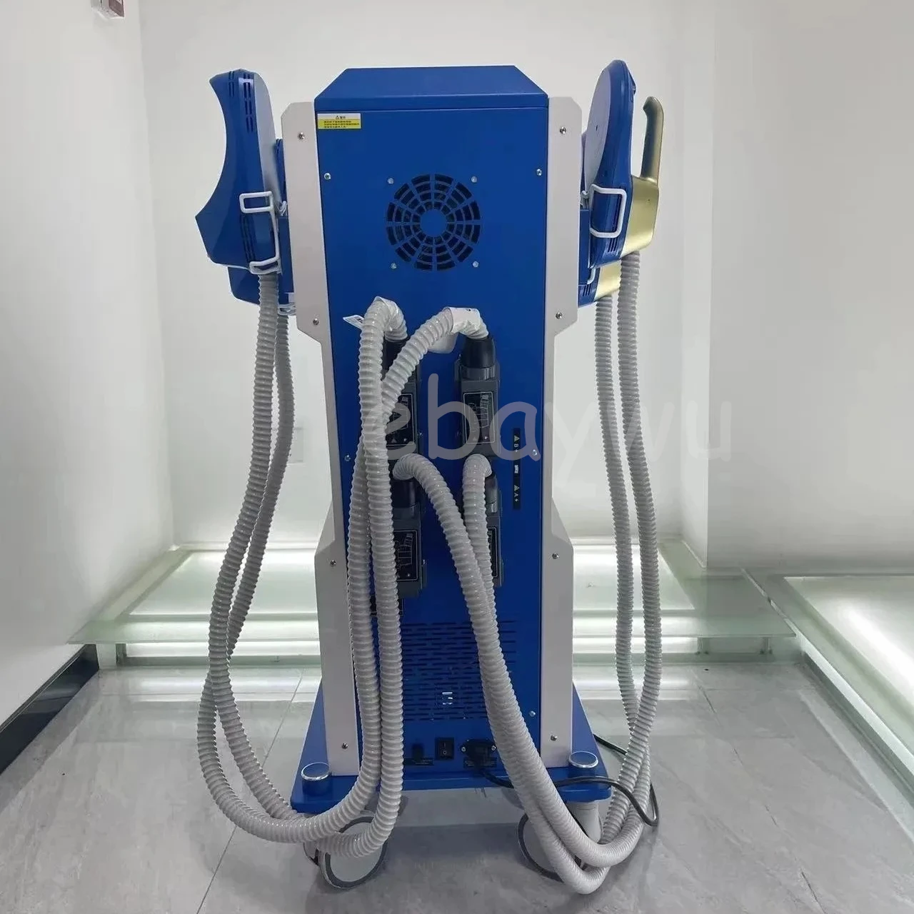 2025 EMSzero 6500 Вт 15 Tesla Neo Черное Золото RF EMS Скульптурная машина Технология похудения жира Стимуляция мышц Скульптура Синий