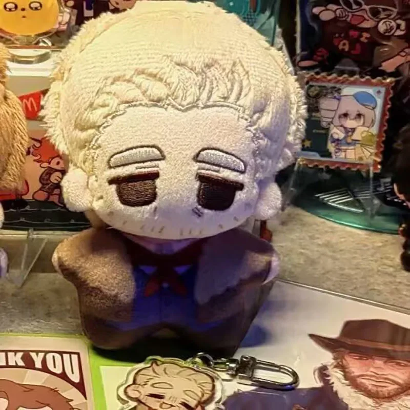 RDR Pendant 10cm Hosea Matthews Plush Doll Fan Plushie Red Dead Redemption Stuffed Toy Keychain Doll Collect XMAS Birthday Gift