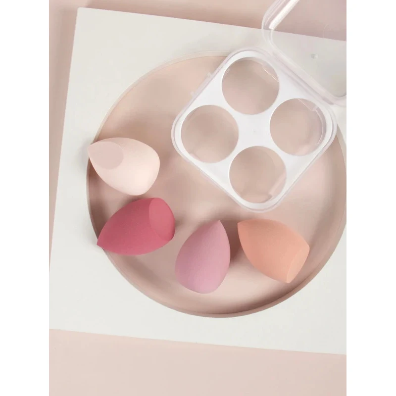 1-4Box Beauty Eggs Set Seamless Smudging More Hygienic Prevents Bacteria Buildup Create A Flawless Makeup Look Beauty Egg Case