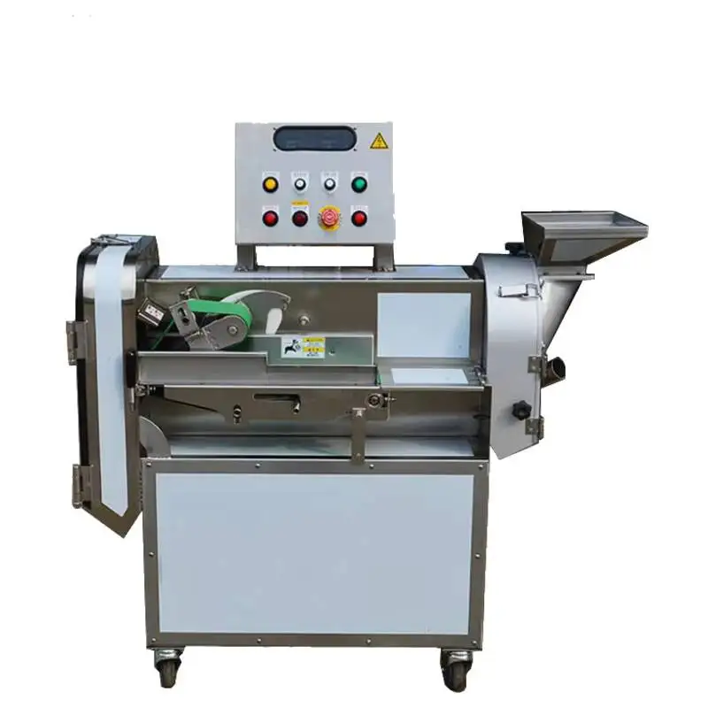 Multifunctional Cutter, Commercial Fully Automatic Cutting Equipment, Large Stainless Steel Food Machinery, Single And Double