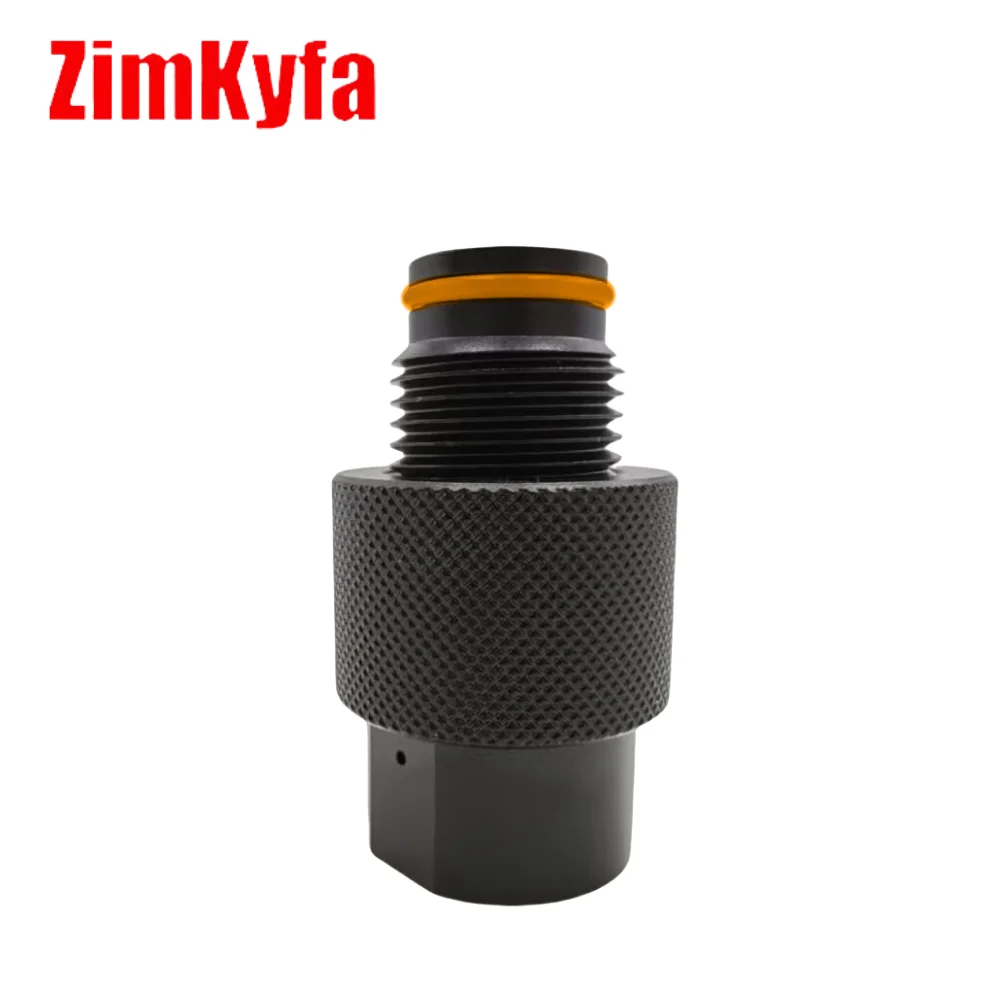 HPA Tank Regulator Valve ON/OFF ASA Adaptor G1/2-14 Thread Saver,CO2/Compressed Air Pin Valve Depressor Adapter For Air Tool