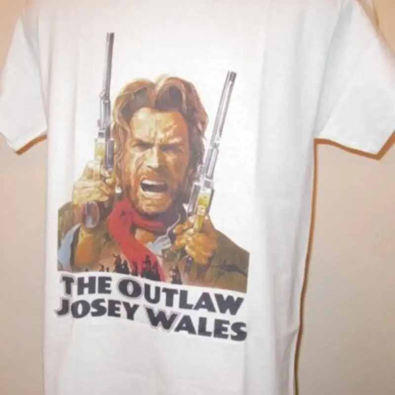 The Outlaw Josey Wales T Shirt Film 70s Western Clint Eastwood Unforgiven W051