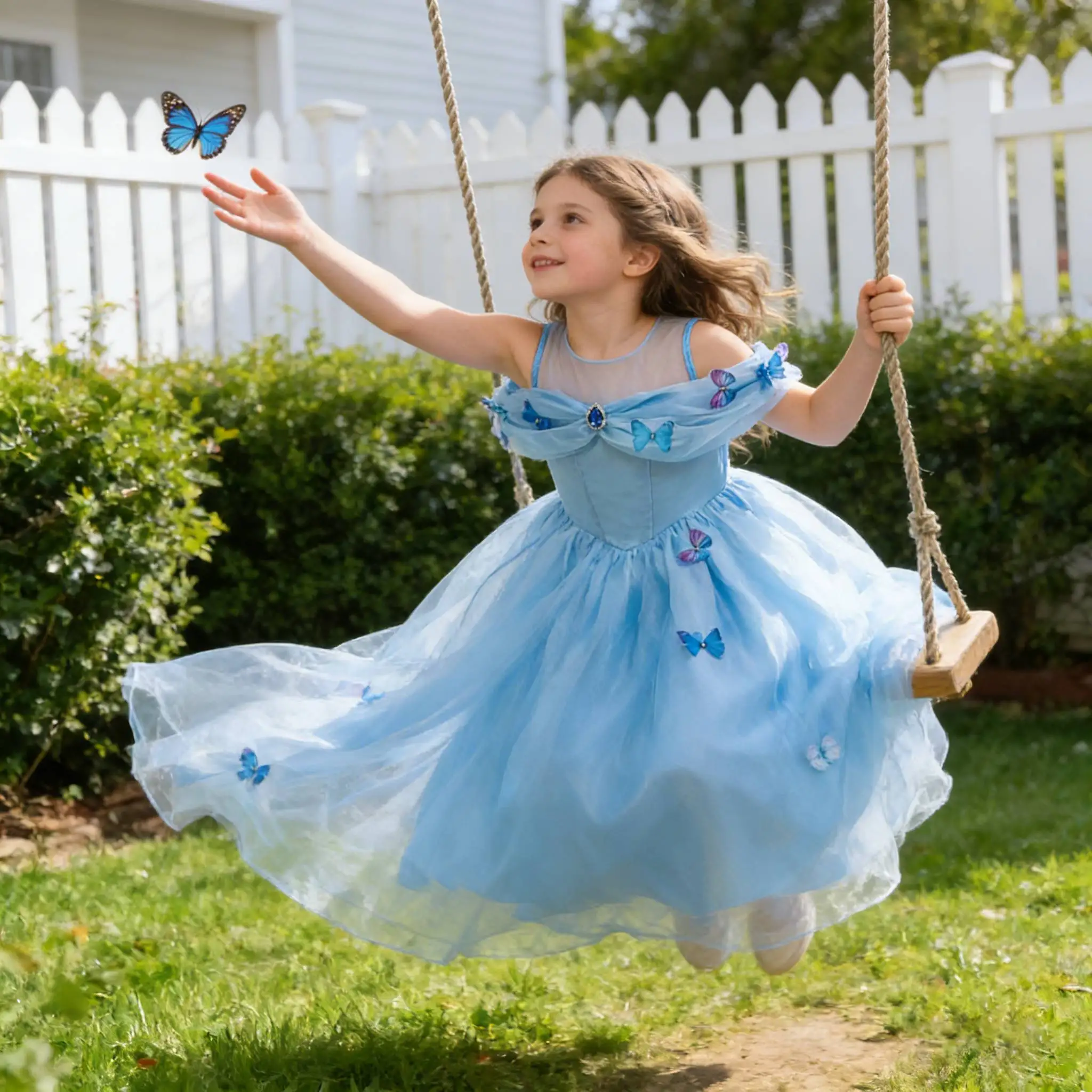 Mädchen Halloween Kleid Cinderls Prinzessin Cosplay Kostüm für Mädchen 2025, neue Pailletten, ausgefallenes Ostern-Partykleid, Geburtstag, Ballkleid
