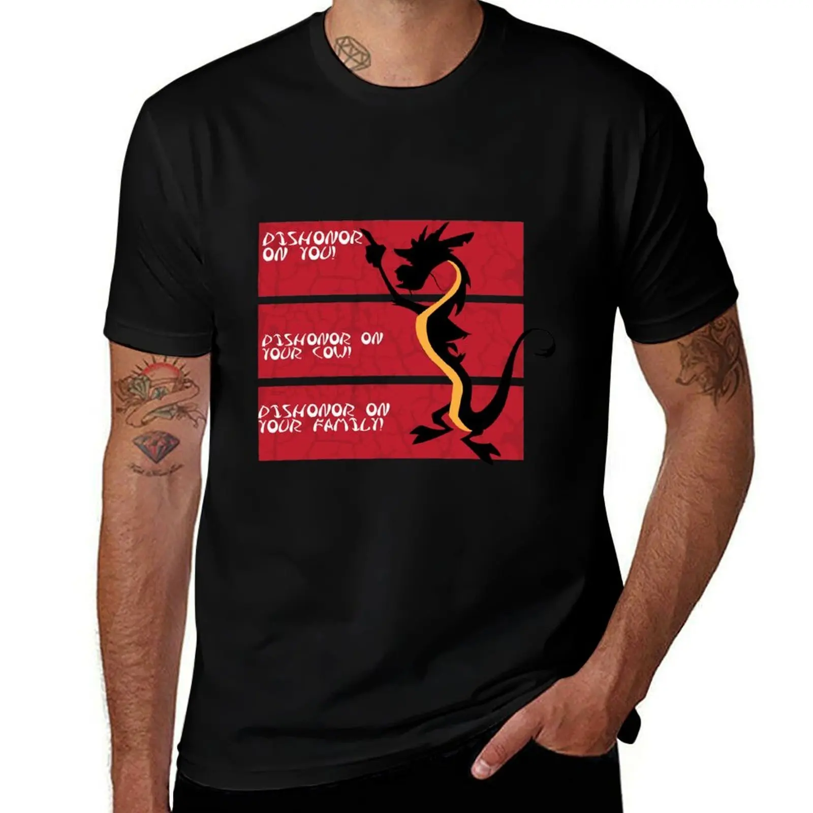 

Dishonor on your cow! T-Shirt printed t shirts for man t shirt man luxury T-Shirt
