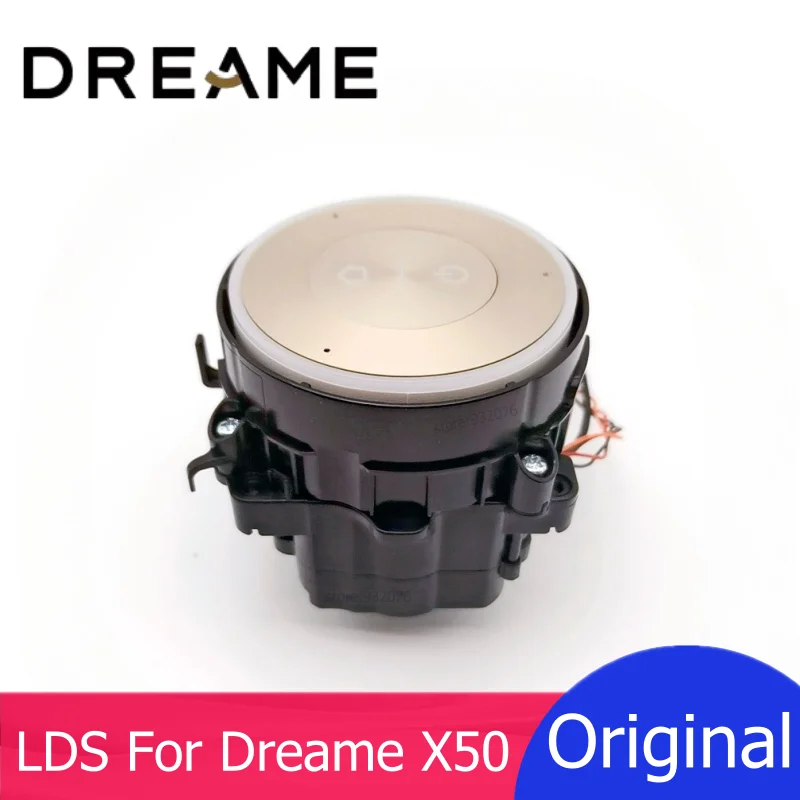 Modul LDS Dreame Asli Baru untuk Suku Cadang Penyedot Debu Dreame X50 Sensor Jarak Laser Hitam