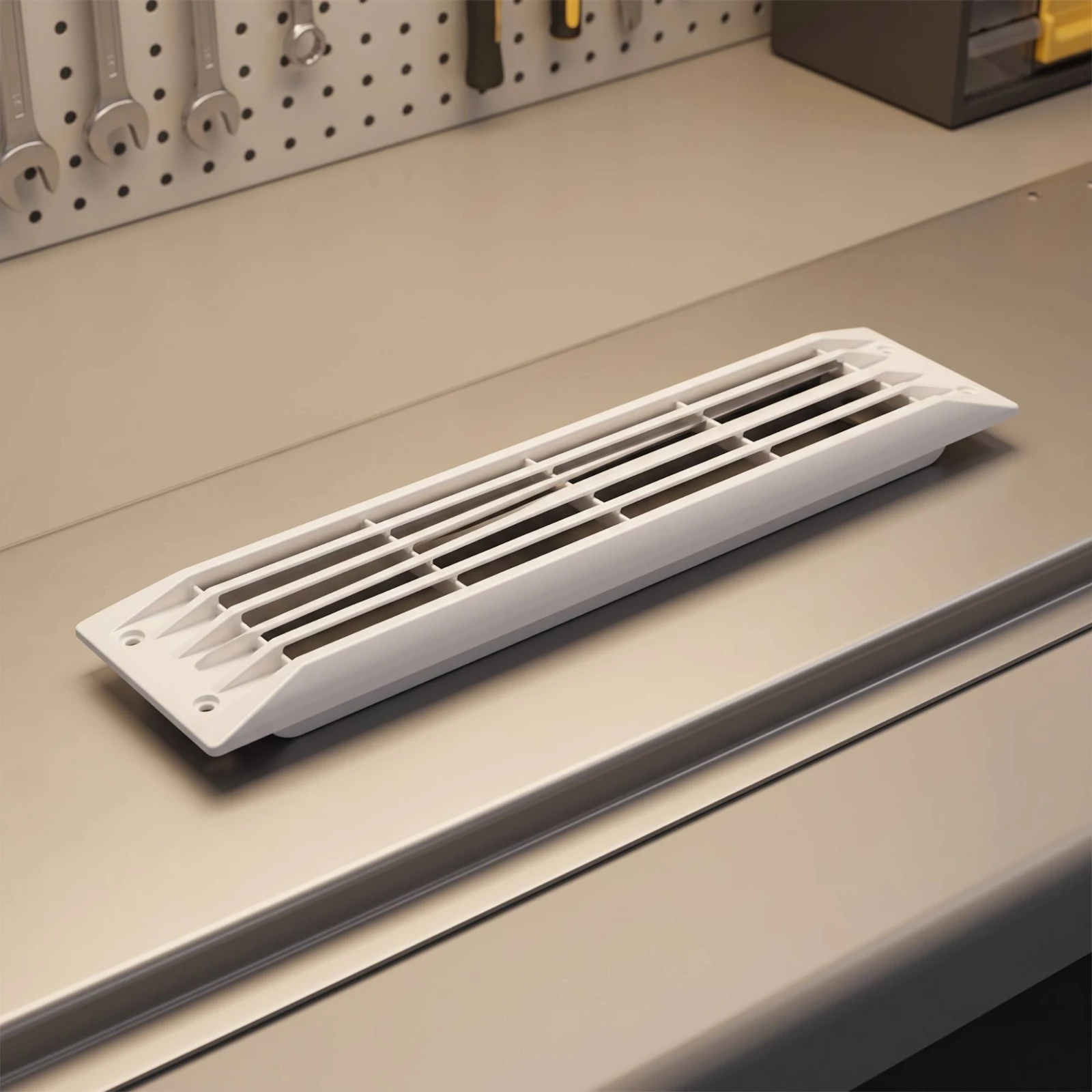 Marine Ventilation Grille Low-Profile Marine Grille Vent Boat Louvered Vent Anti-Rust Long-Lasting for Yacht Builders, Boats