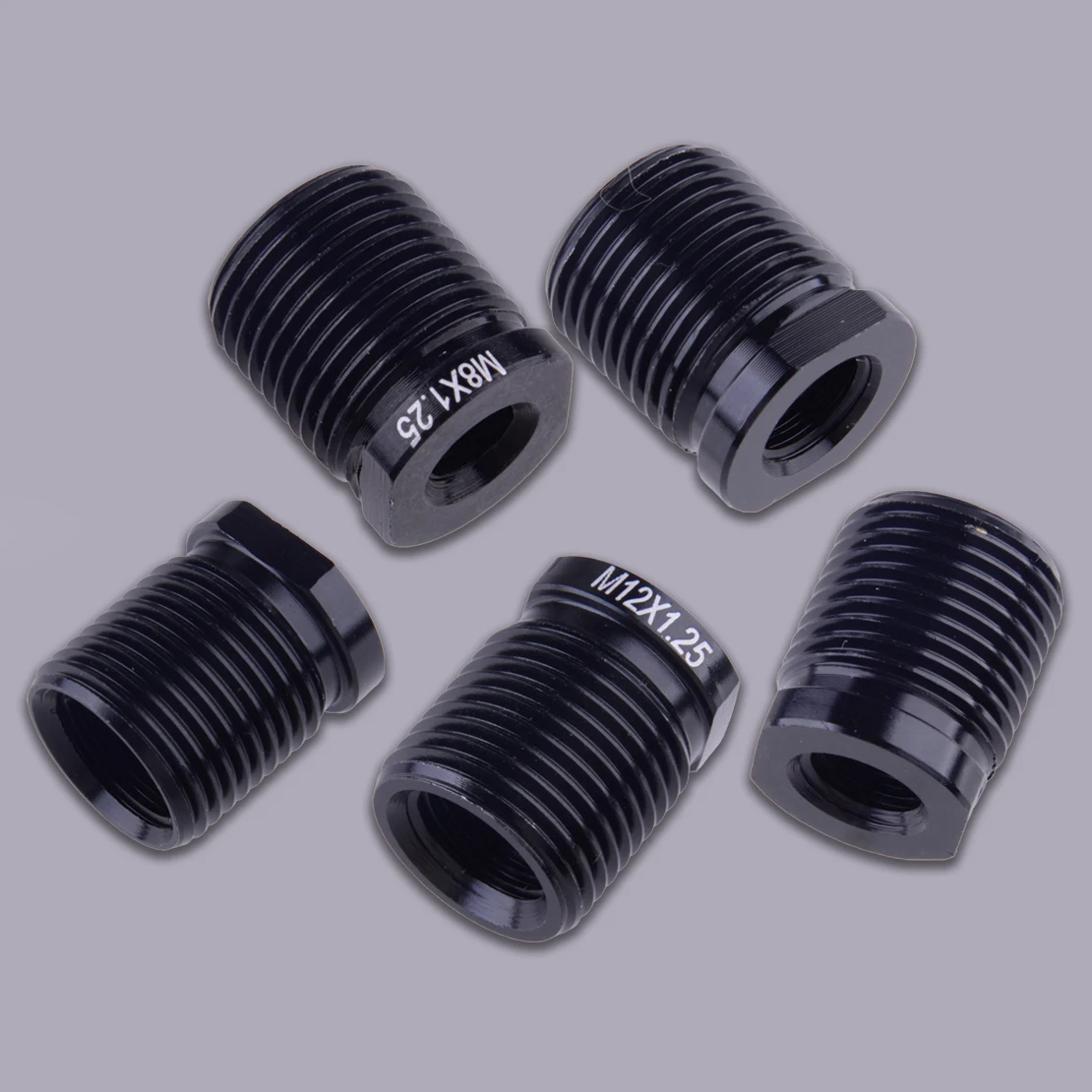 Car Gear Shift Knob Thread Adapter Nut Insert Kit M8x1.25 M10x1.5 M10x1.25 M12x1.25 M14x1.5