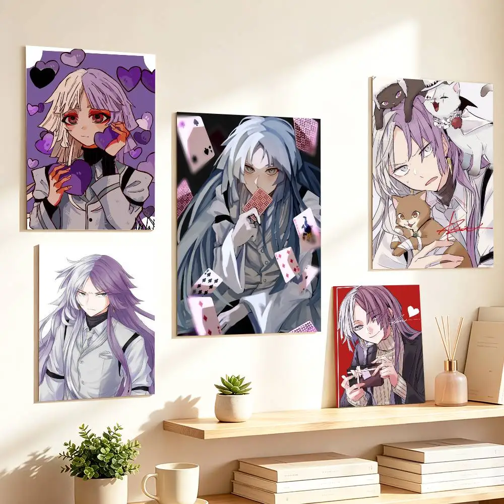Bungo S-Stray Dogs S-Sigma Poster HD Self Adhesive Waterproof Wall Art Ideal for Home Office Dorm Gift