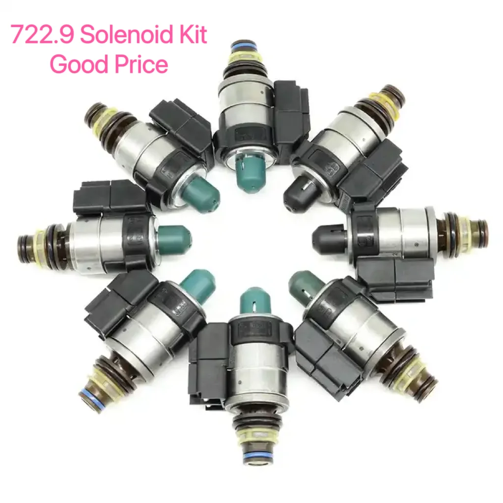 Car Parts 8 Pcs set 7G 722.9 Transmission Rebuild kit Auto Transmission Solenoid Kit For Benz