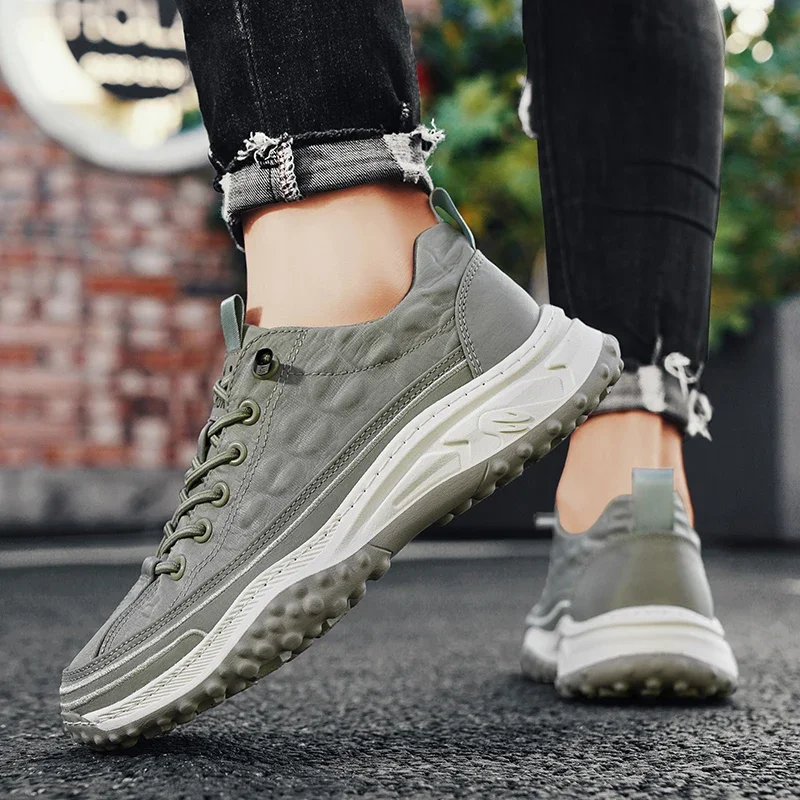 Универсальные мужские кроссовки для отдыха, мужские легкие удобные спортивные прогулочные туфли, модные высококачественные легкие удобные прогулочные туфли