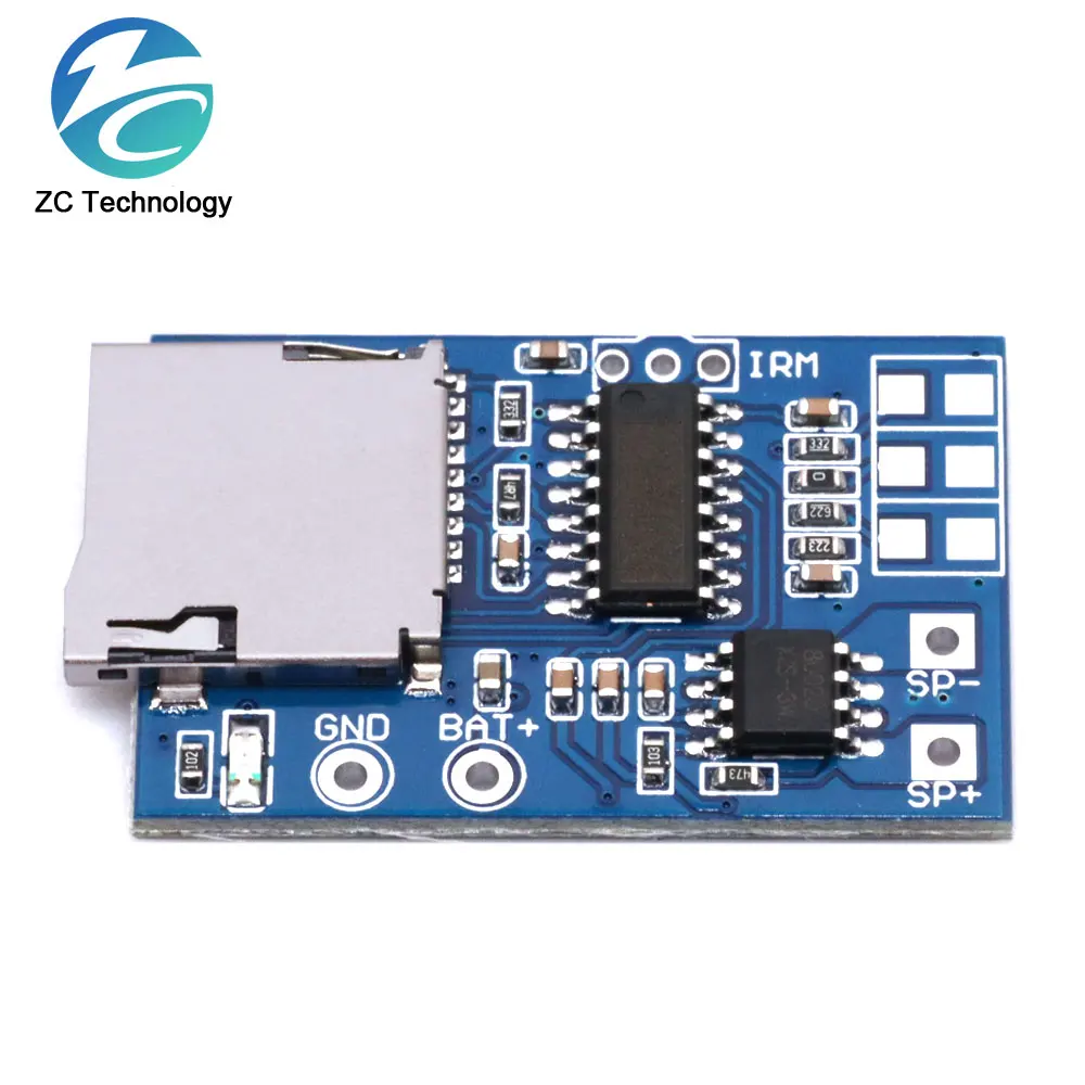 1PCS GPD2846A TF Card MP3 Decoder Board 2W Amplifier Module for Arduino GM Power Supply Module