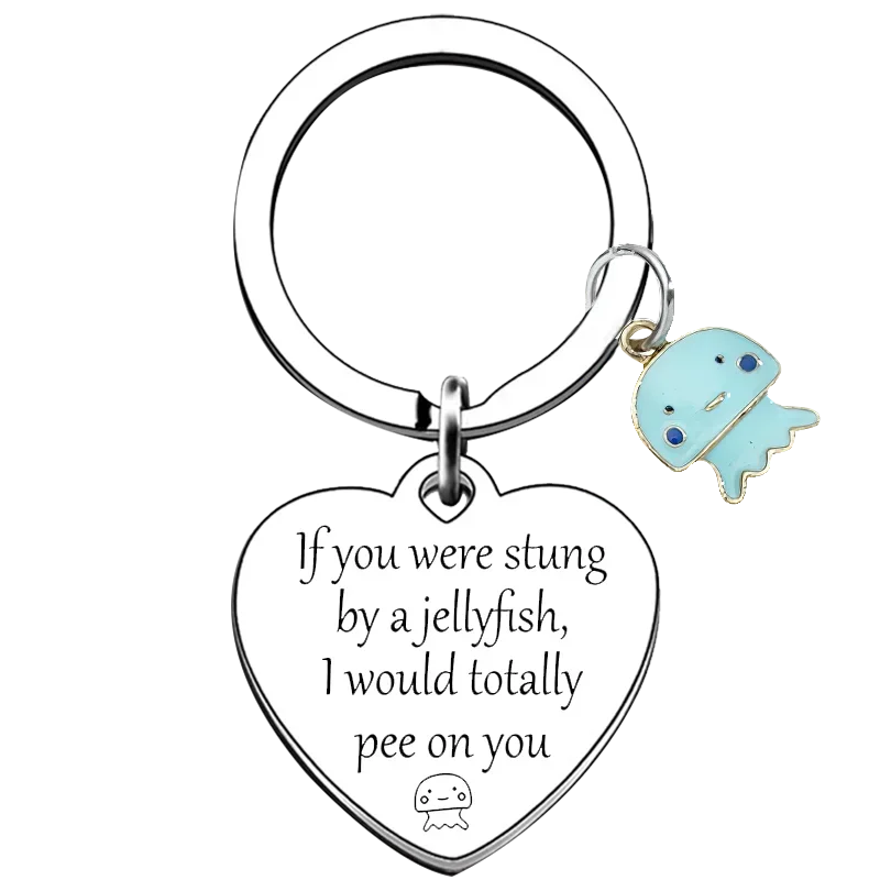 Cute Best Friends Keychain for Women, Presentes de amizade para amigo, Pingente de chaveiro, Verdadeiro amigo