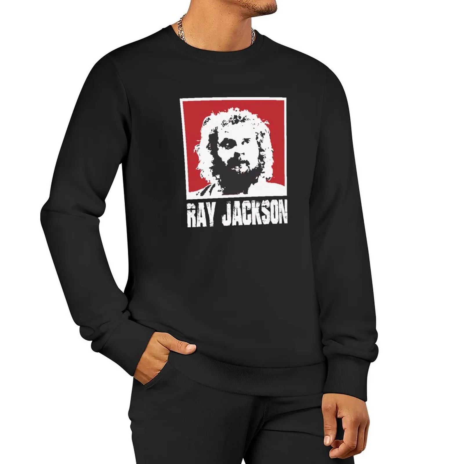 

RAY JACKSON - BLOODSPORT Pullover Hoodie autumn graphic sweatshirts