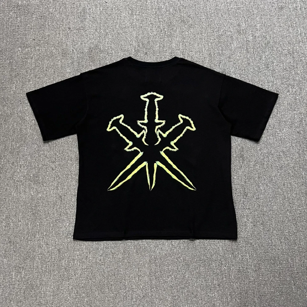 

Unknown Classic Letter Print Short-Sleeve T-Shirt Streetwear Hip-Hop Oversized Top