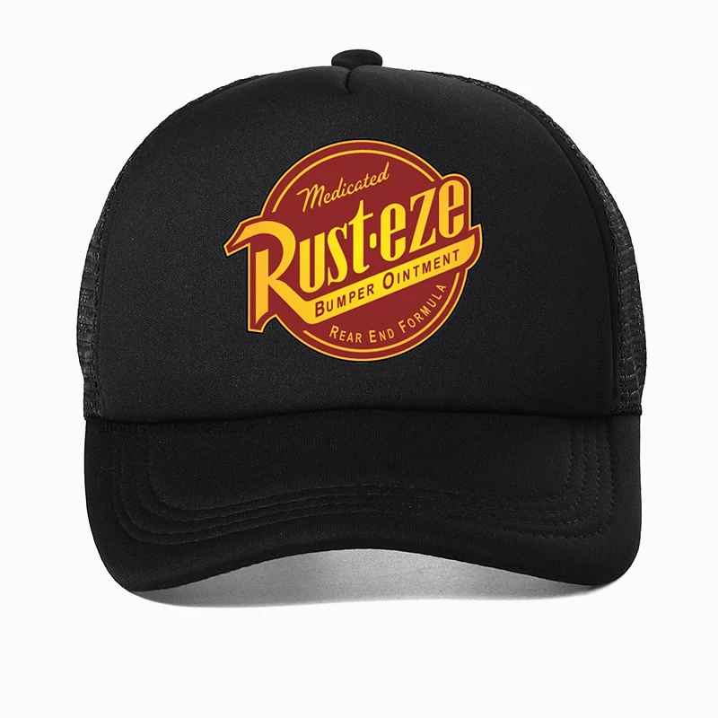 

Lightning McQueen Rusteze baseball cap Summer Y2K Funny hat summer cool Adjustable outdoor breathable sports hats