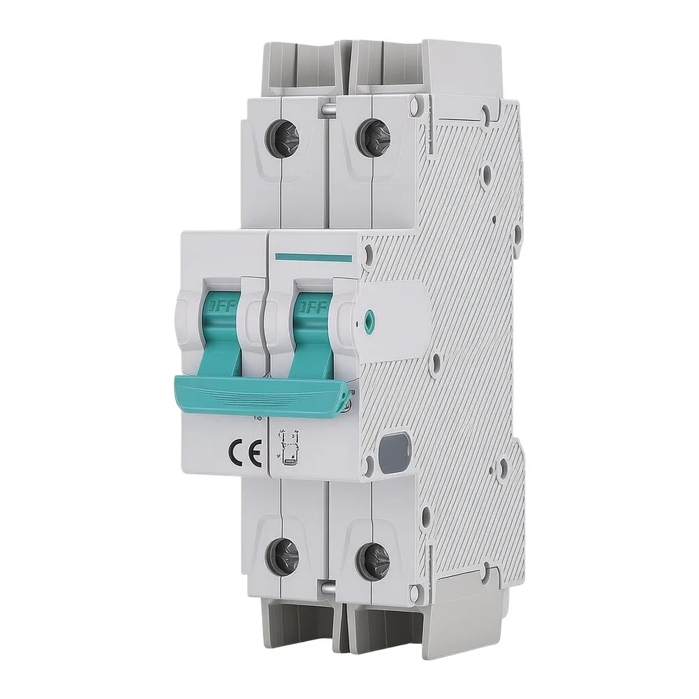 For photovoltaic DC Circuit Breaker 2P 1000V with 16A 32A or 63A Rating for Commercial and Residential Installations