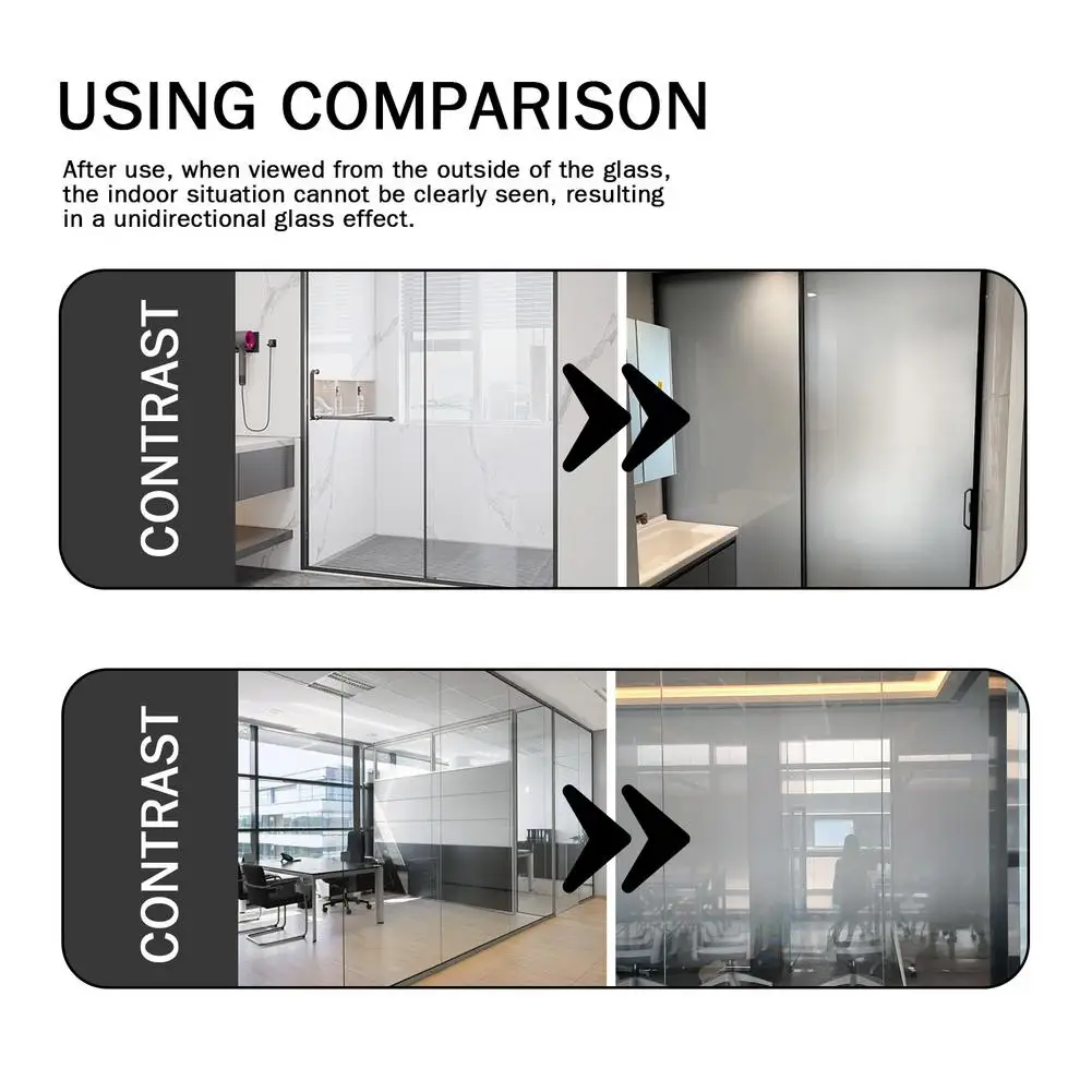 إسفنجة مرآة ذات معطف نانو في اتجاه واحد، إسفنجة تنظيف فعالة مضادة للزجاج معزولة من الضوء مخصصة للخصوصية #3