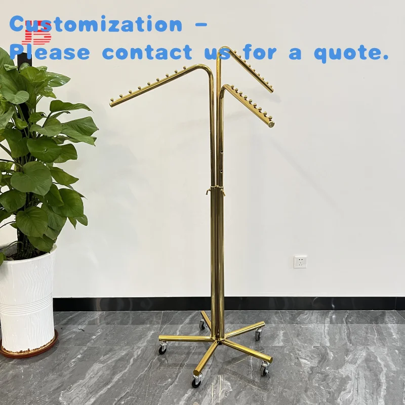 

custom.Heavy-duty Metal Garment Clothing Display Rack