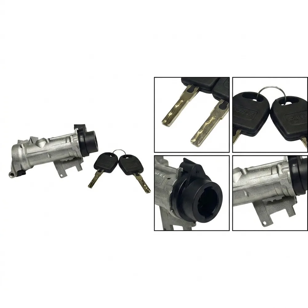 Ignition Switch Assembly with Lock Cylinder and Key for Golf For Jetta 2006-2011 Direct Fit OEM 1K0905841 1K0905851B