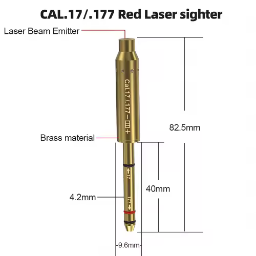 Horizontal Calibration 5.5mm Sight Red Laser Calibration Instrument Zero free Concentric High Precision Sight - Image 14