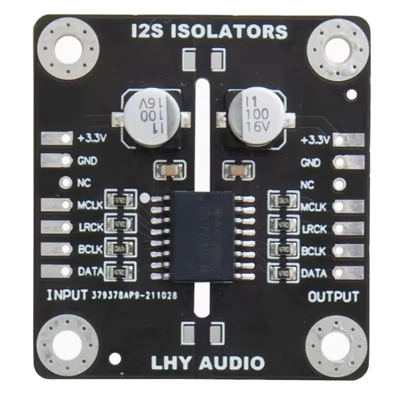 I2S IIS Board I2S IIS Signal Isolation Board Digital Audio Interface Pchifi To Eliminate Interference And Separate Noise