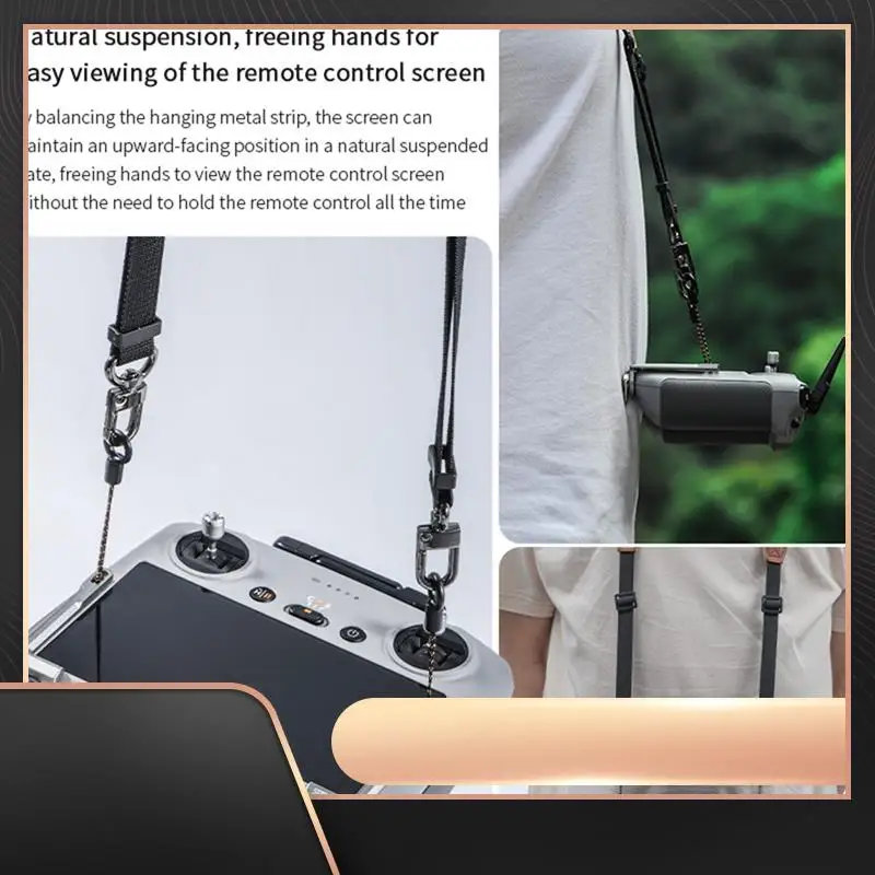

STARTRC Remote Control Strap With Screen For DJI Sentinel 3/Air3/Mini3/4Pro Remote Control Rope With Screen RC2 Strap Accessory