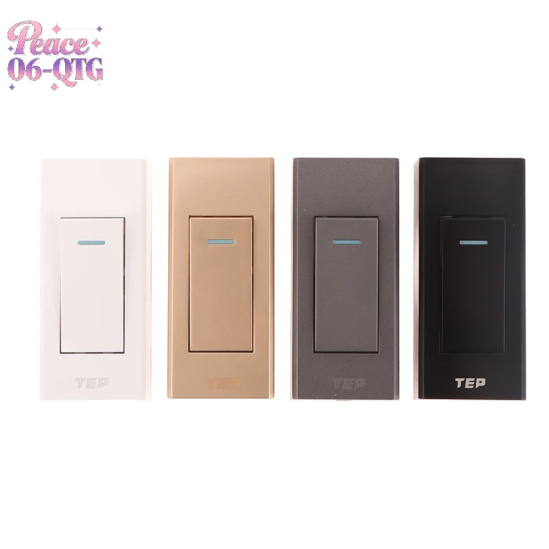 Hot Sale 1Pc 1 Gang 2 Way Surface Mount Switch Wire Hanging Installation Bedside On/Off Control Lamp Panel Wall Light Switch