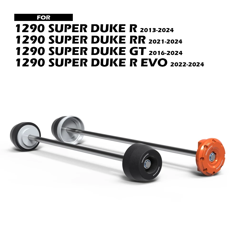 1290 Super Duke R RR EVO GT 2013-2023 Motorcycle Front Rear Axle Fork Crash Slider For Anti-collision Slider Accessories Parts