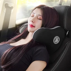 U-shaped Memory Foam Car Neck Pillow Protective Breathable Auto Headrest Cushion Relieve Stress Car Headrest Car Accessories