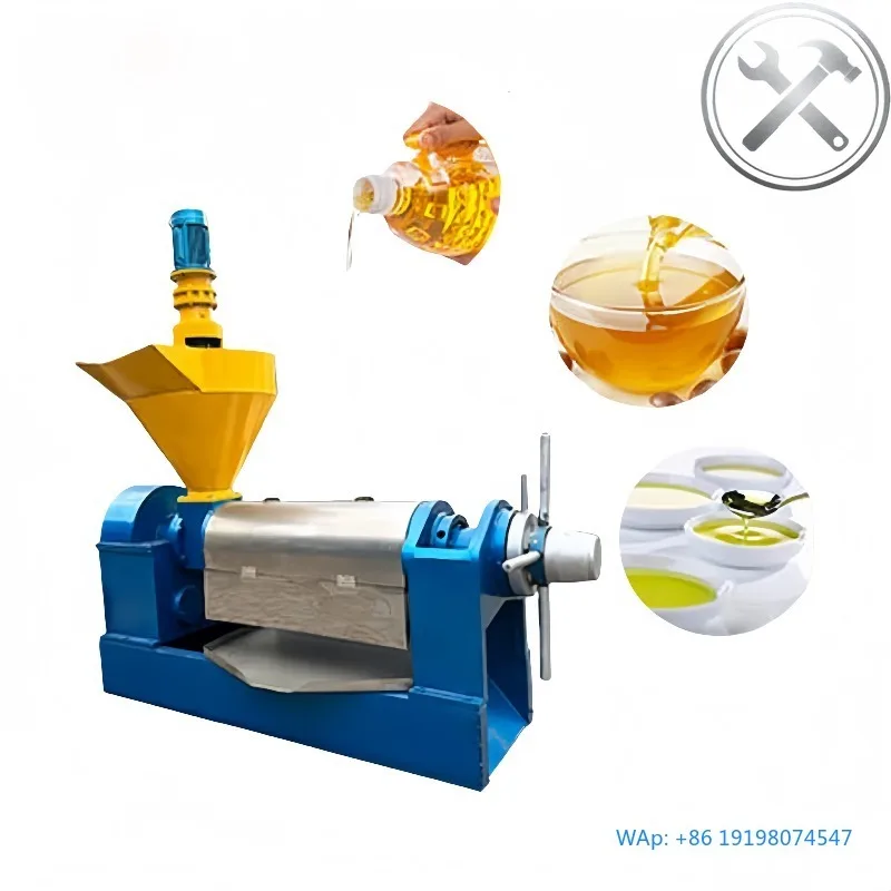 

Винтовой пресс для отжима масла из кунжута, сои, рапса, грецкого ореха