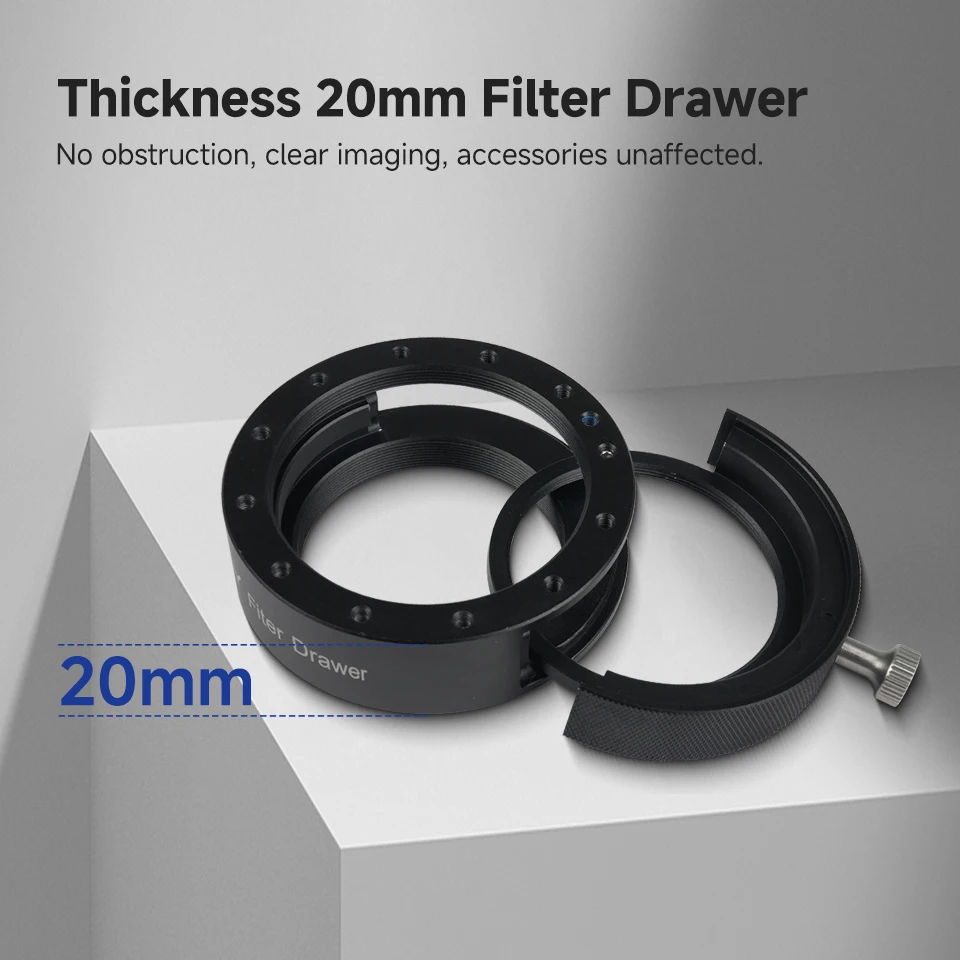 Svbony SV226 M42/M54 Filterschublade Doppelmagnetverstärkung Doppelhalter Schalten für Deep-Sky-Teleskopfotografie – Detail 17