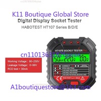 HT107E & HT107D & HT107B Socket Tester Detects Line Plug Phase Electroscope
