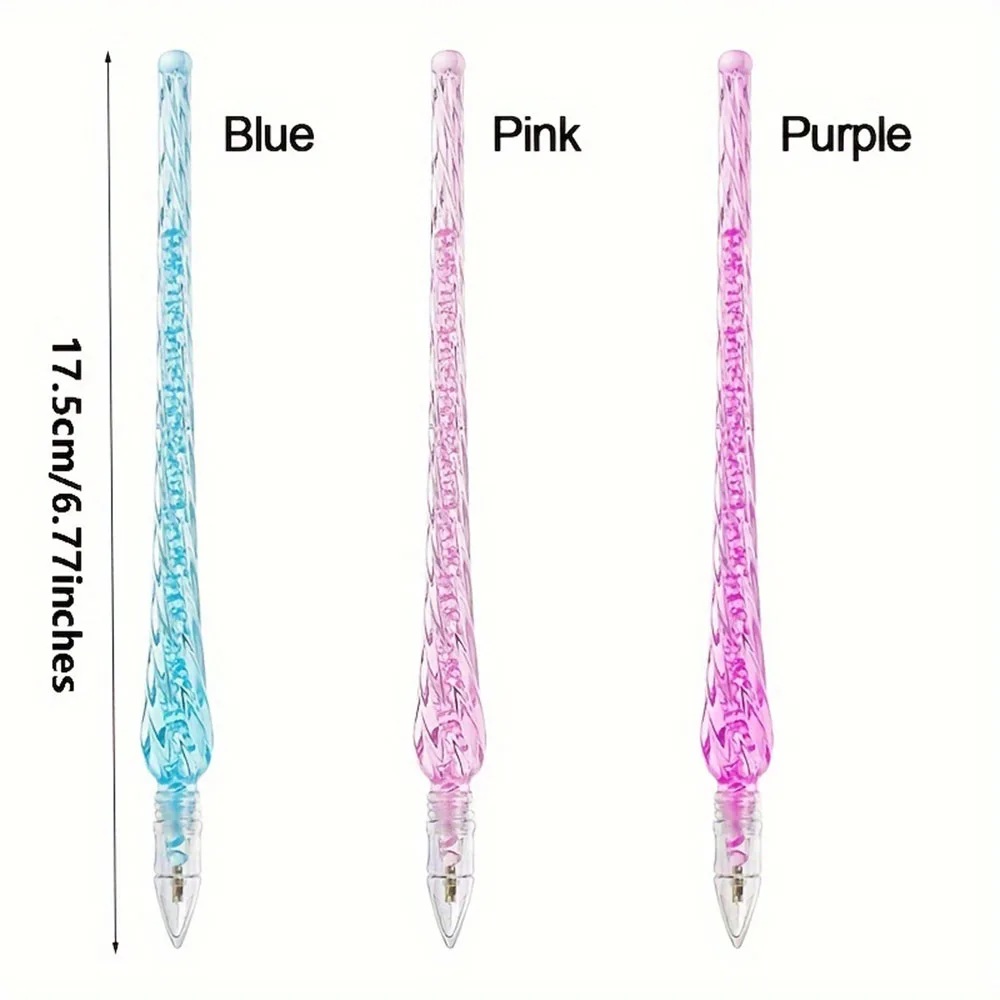 Imagen 3: 3 uds pluma de pintura de diamante bolígrafo de punta de cristal transparente joyería artística de uñas herramienta de taladro de punto de cruz