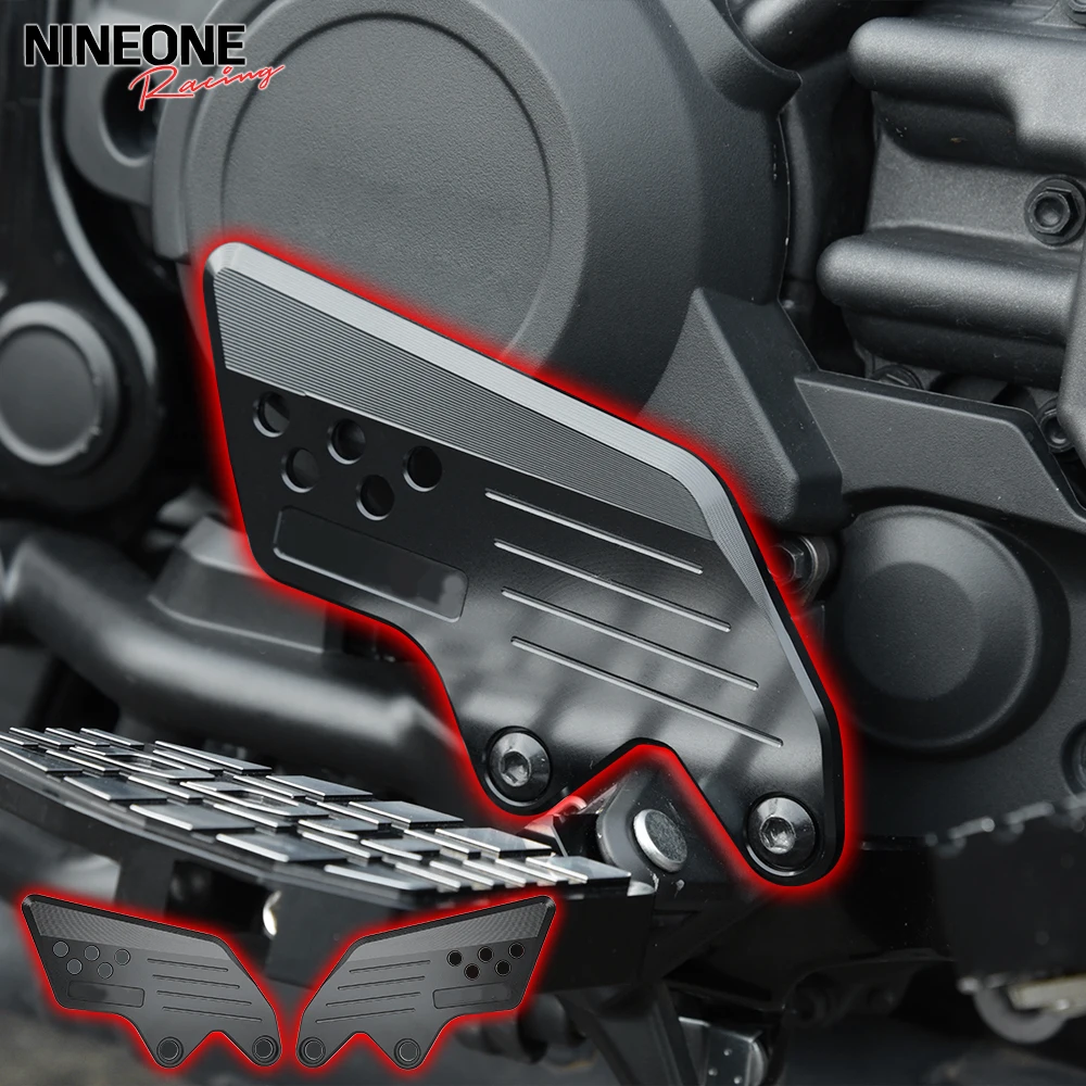 

CMX 1100 Front Footpeg Protection Cover Foot Peg Footrest Set Hold Plate Guard Protector For Honda Rebel CMX1100 DCT 2021-2025