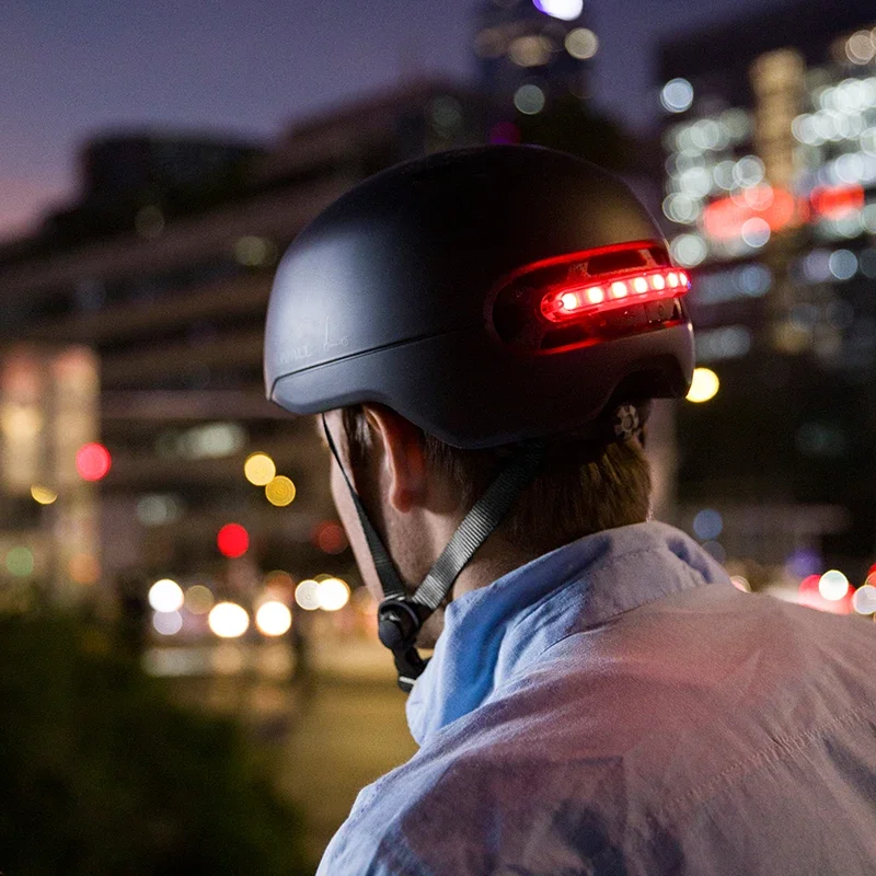 Safe warning light fall detection smart safety helmets smart livall C21 urban helmet cycling