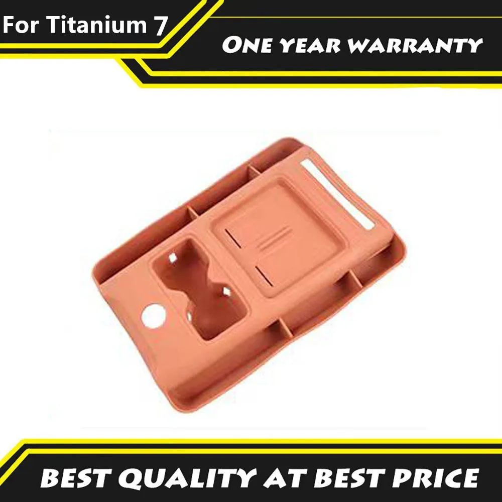 

For Equation Leopard Titanium 7 Wireless Silicone Pad Central Control Gear Pad Gear Shift Panel Fully Rotection Water Cup Pad