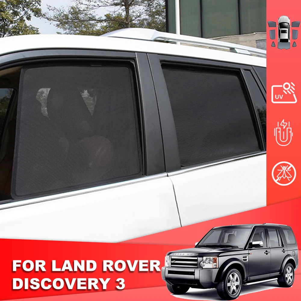 

For Land Rover Discovery 3 LR3 2004-2009 Magnetic Car Sunshade Front Windshield Curtain Rear Side Baby Window Sun Shade Visor