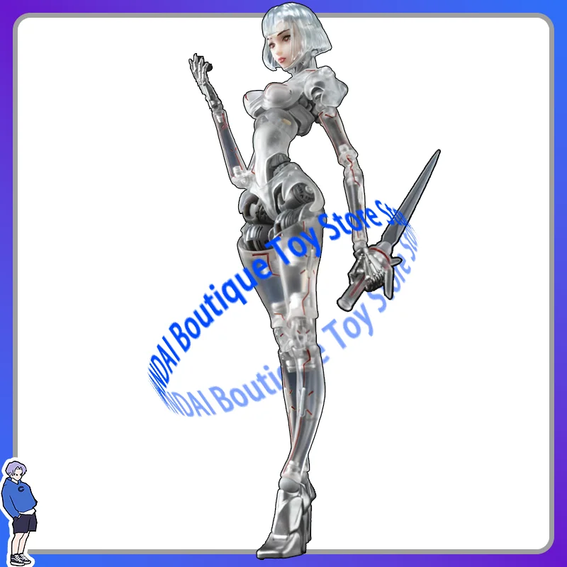 

In Stock Bone Shell Workshop GK01FEC1 1/12 AI Agent - Lady C1 Transparent Edition Model Figure