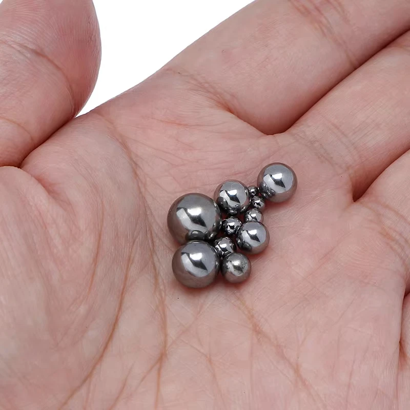 Precision Stainless Steel Bearing Balls Dia 1-12mm 0.197 0.236 0.31 0.39 0.47Inch High Hardness Steel Ball for Bicycle