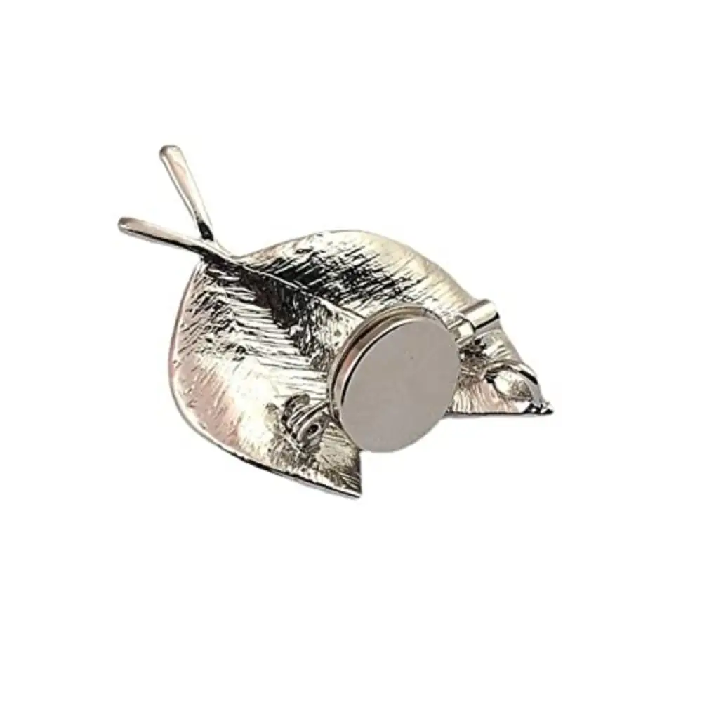 محول بروش معدني صغير مغناطيسي ، شارة دائرية متعددة الاستخدام ، ملابس مجوهرات أنيقة ، جديد ، 4.