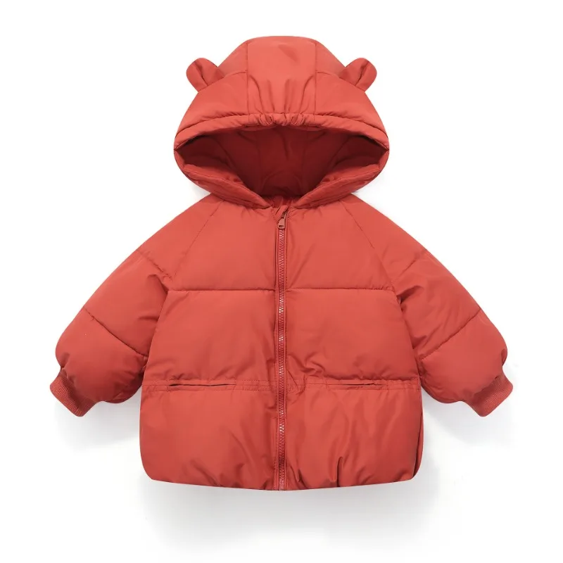 Winter Children Down Jackets Down Cotton Jacket Autumn and Winter New Childrens Cotton Jackets Thickened Warm Cotton Jacket Warm