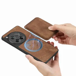 For Oneplus 15R 15 13 12 13R 5G Luxury Case OnePlus ACE 5 Pro 6T Detachable Leather Card Magnet Back Cover One Plus 15T 15R Etui