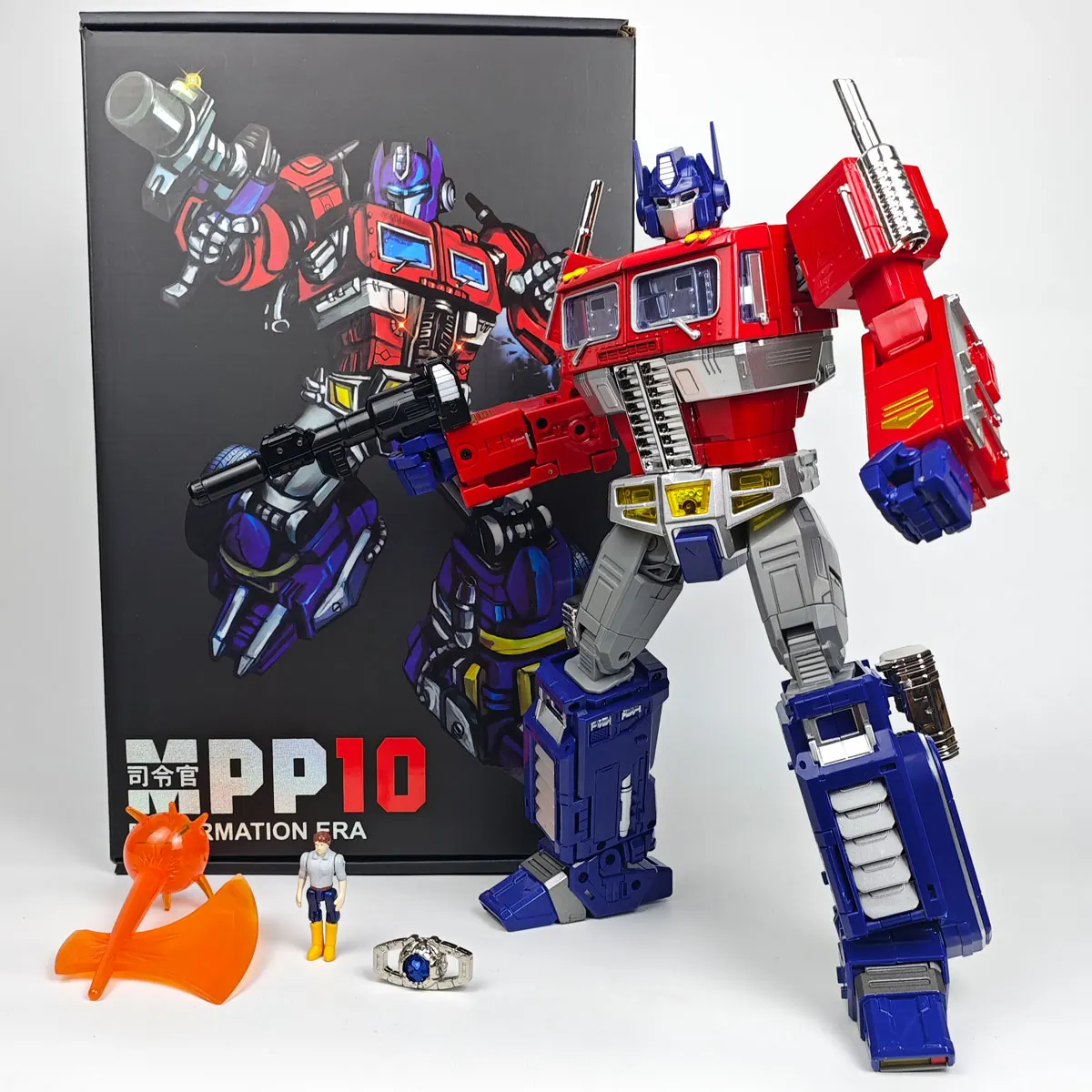 

Transformation WJ MPP10 OP Commander Enlarged version 32CM Weijiang Action Figures Toy Gift Collection