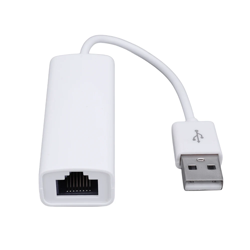 Kartu jaringan adaptor Ethernet USB A ke RJ45 100Mbps Lan kabel Internet untuk Laptop PC komputer untuk Nintendo Switch Wii U