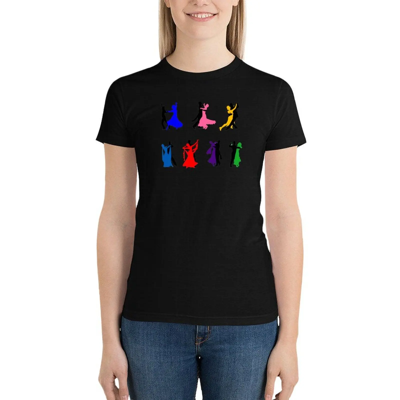 

Ballroom Dancers T-Shirt hippie clothes anime clothes funny t shirts for Women