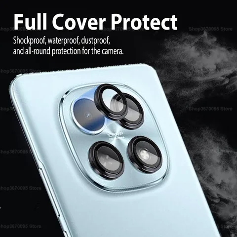 Кольцо из алюминиевого сплава + пленка из закаленного стекла для Xiaomi Poco M8 Pro 5G, защитная пленка для камеры Redmi Note 15 Pro + Xiaomi Poco M8 M8Pro