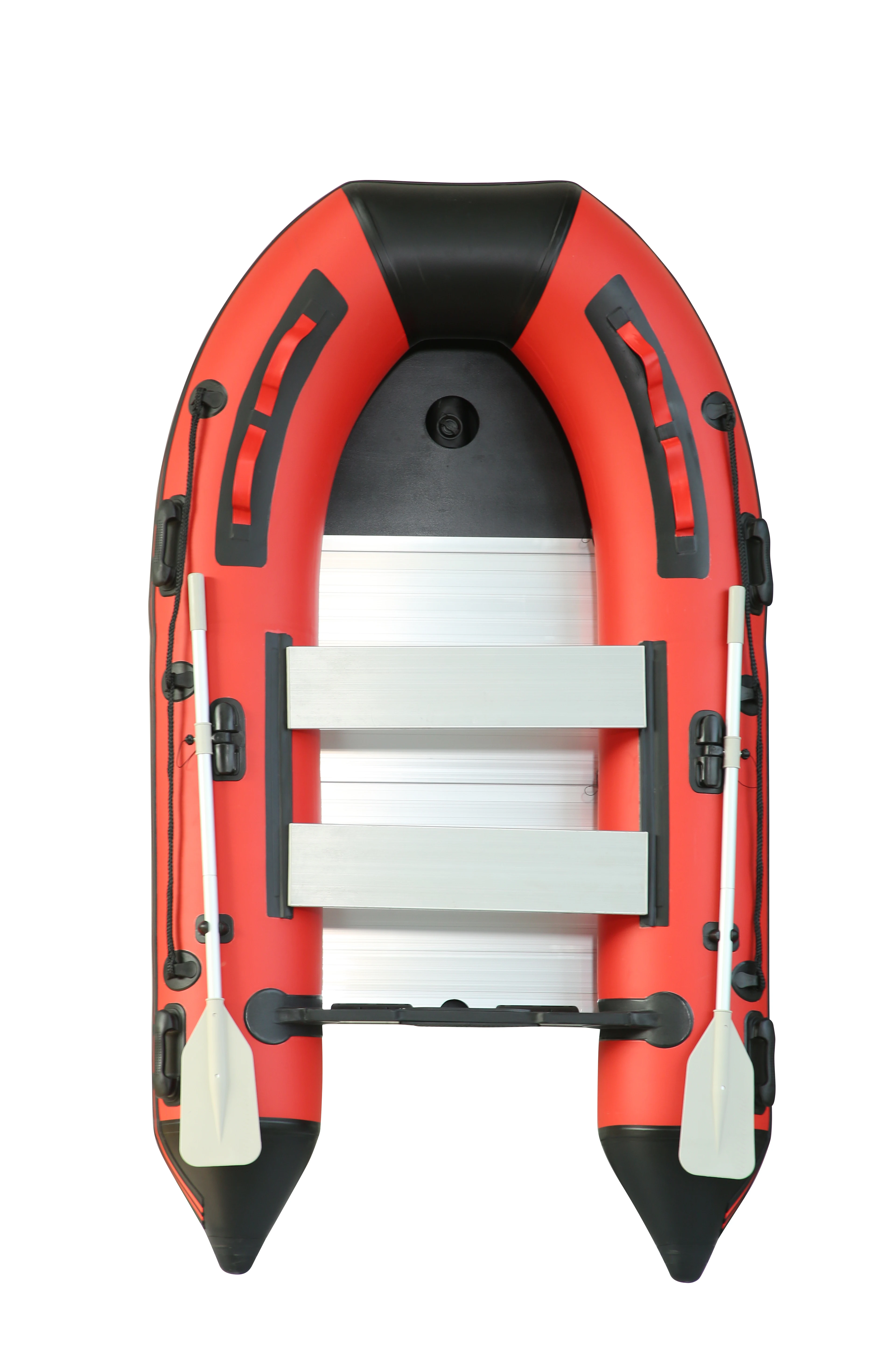 MSA  Certificate Aluminum Floor Rowing Boat PVC Foldable Inflatable Boat with Motor